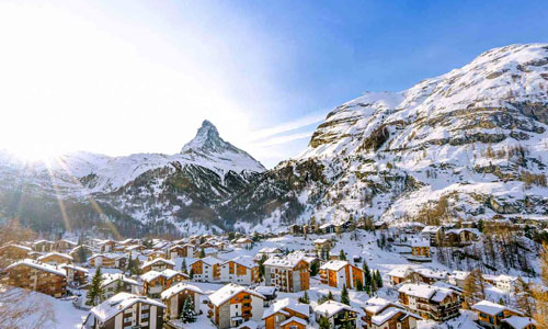 Zermatt mountain views