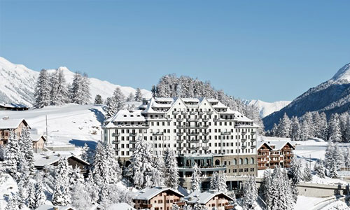 St Moritz valley